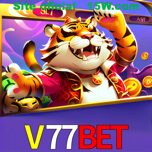 Imagem promocional da V77Bet mostrando a plataforma e suas vantagens